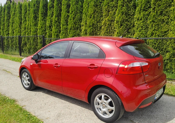 Kia Rio cena 24800 przebieg: 160000, rok produkcji 2012 z Wieluń małe 79